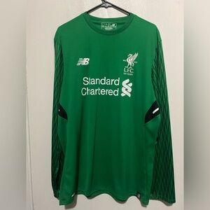 New Balance Football Soccer Liverpool FC 2017/18 Goalkeeper Jersey Kit Large